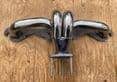 1963-79 Corvette Falconer S/S  Compact  Road Headers,  which Replace  2'  OEM  Rams Horns exactly.